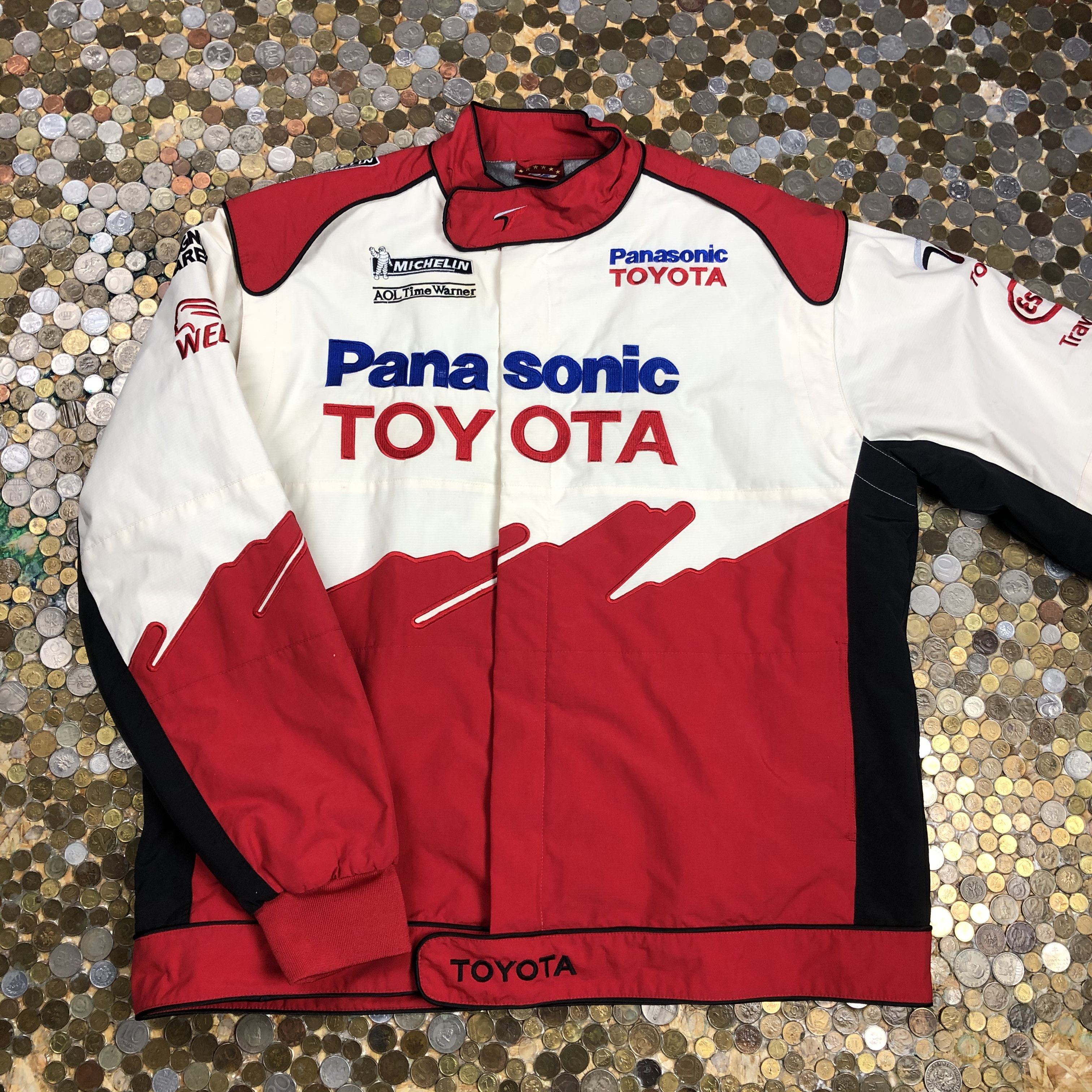 Vintage Vintage Panasonic Toyota racing light jacket 90's | Grailed