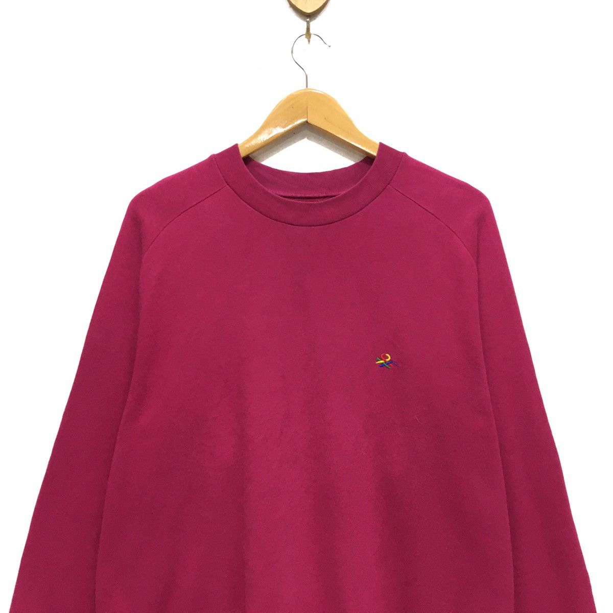 Benetton Benetton Sweatshirt Small Logo Multicolour Size US M / EU 48-50 / 2 - 5 Thumbnail