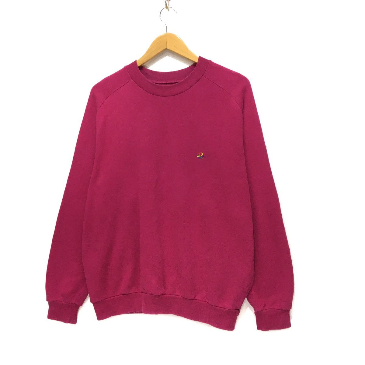 Benetton Benetton Sweatshirt Small Logo Multicolour Size US M / EU 48-50 / 2 - 4 Thumbnail