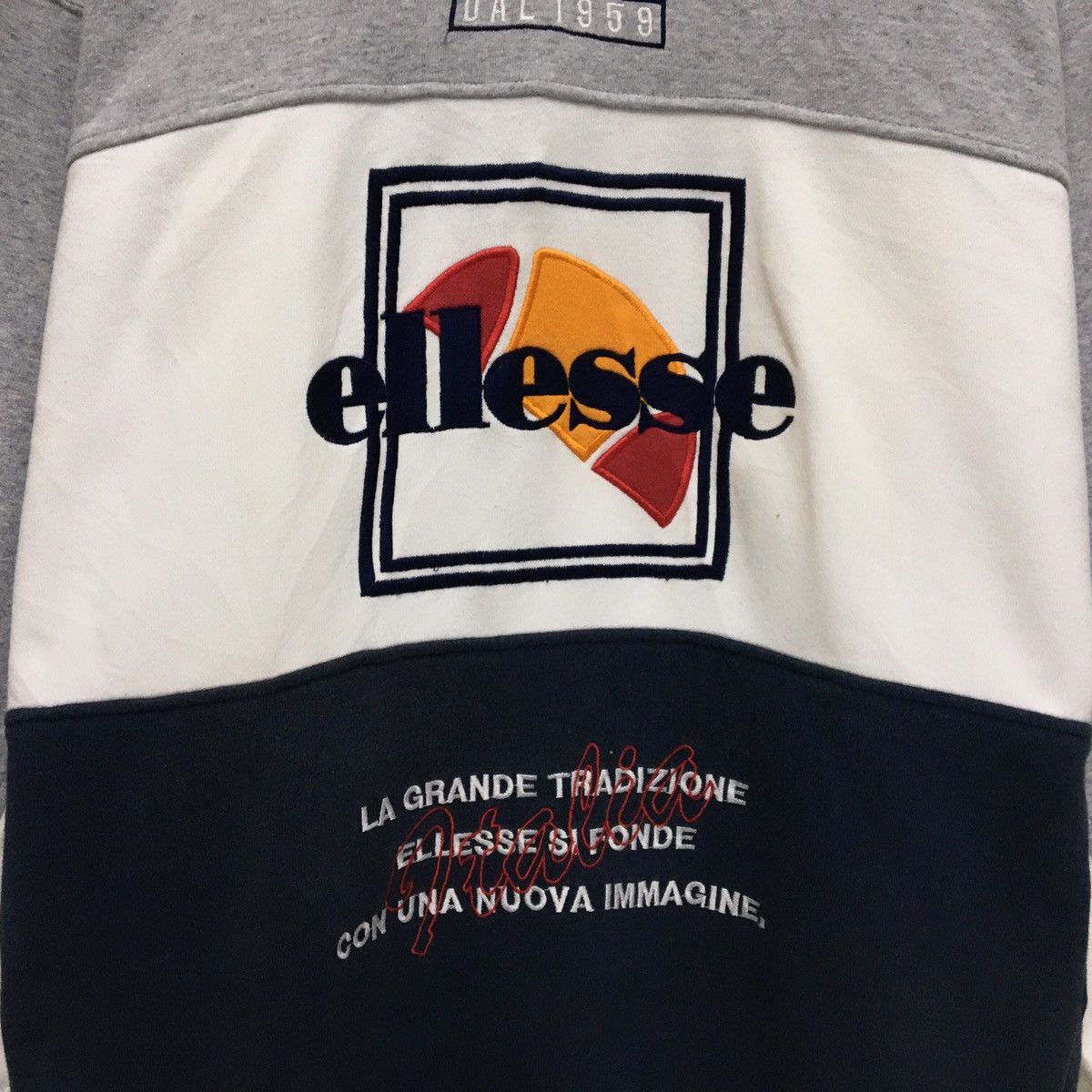 Ellesse Vintage 90s ELLESSE Sweatshirt Embroidered Big Logo Size US M / EU 48-50 / 2 - 5 Thumbnail
