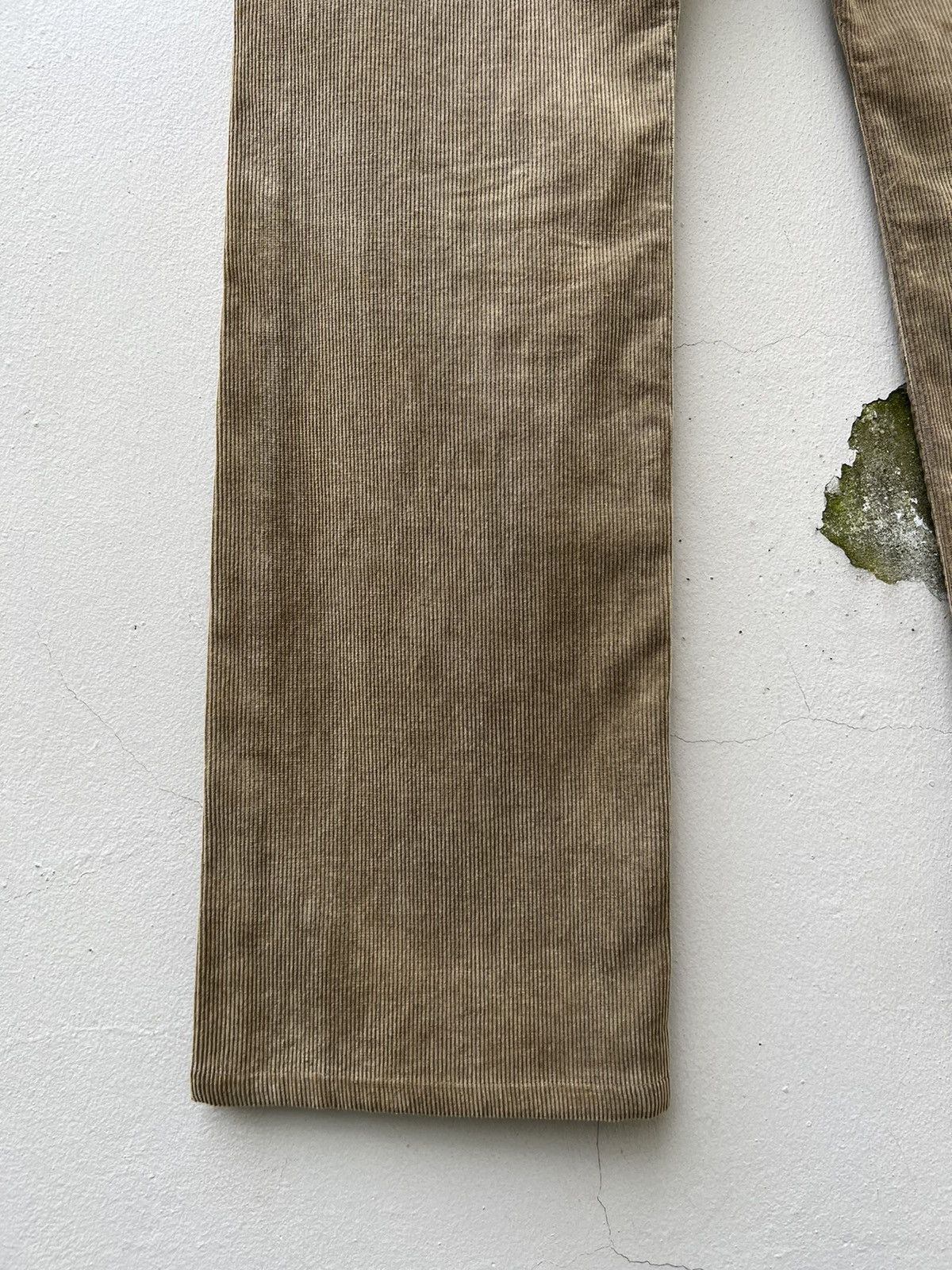 Vintage Deux Concept Labo Japan Mud Wash Cord Flare Jeans Size US 31 - 18 Thumbnail
