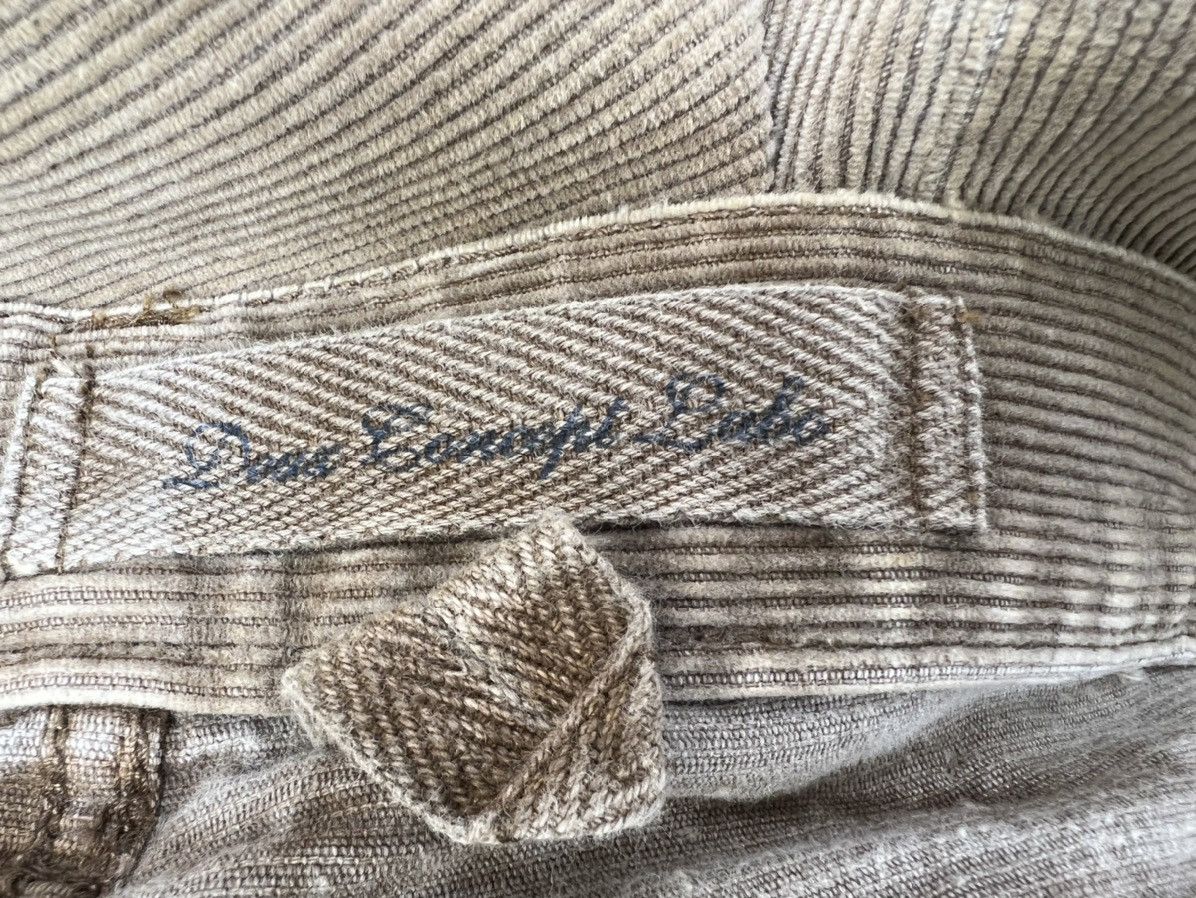 Vintage Deux Concept Labo Japan Mud Wash Cord Flare Jeans Size US 31 - 21 Thumbnail