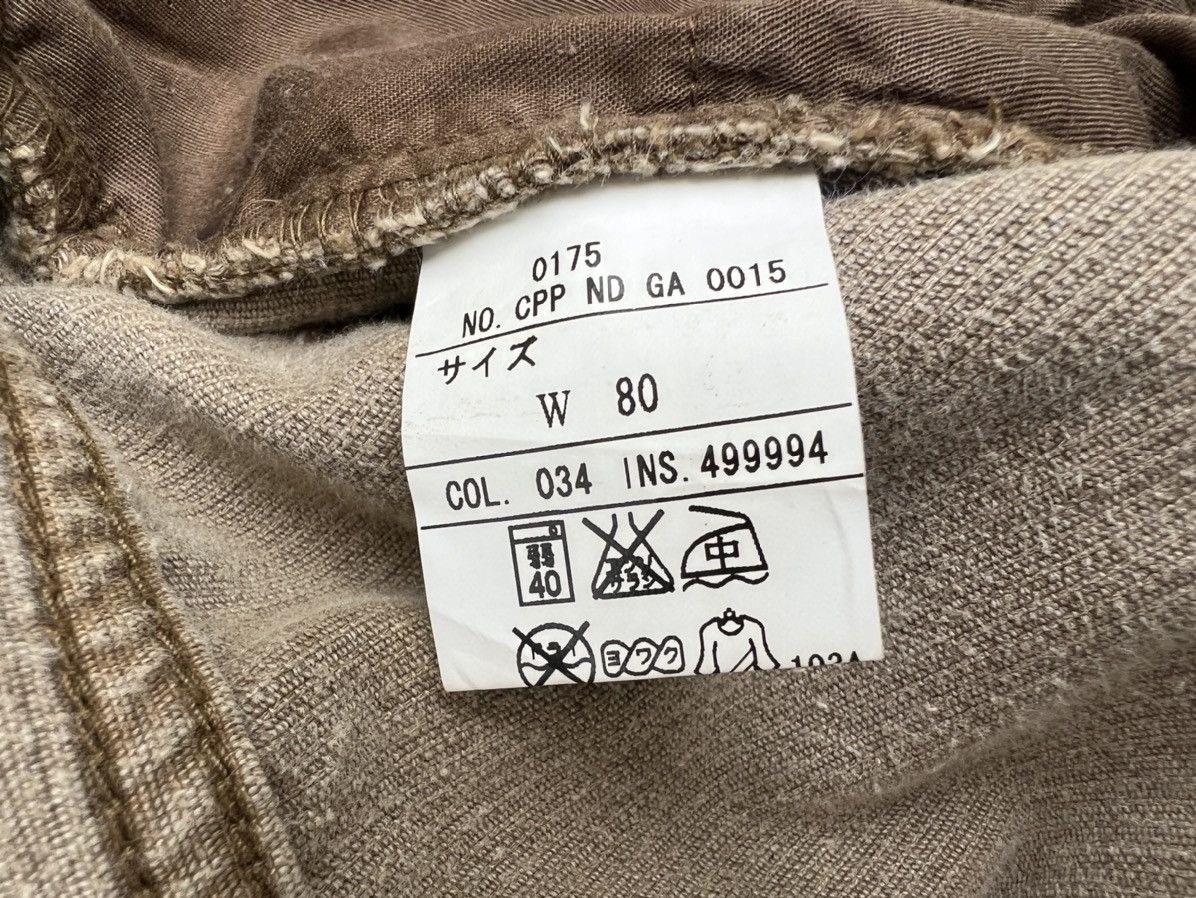 Vintage Deux Concept Labo Japan Mud Wash Cord Flare Jeans Size US 31 - 22 Thumbnail