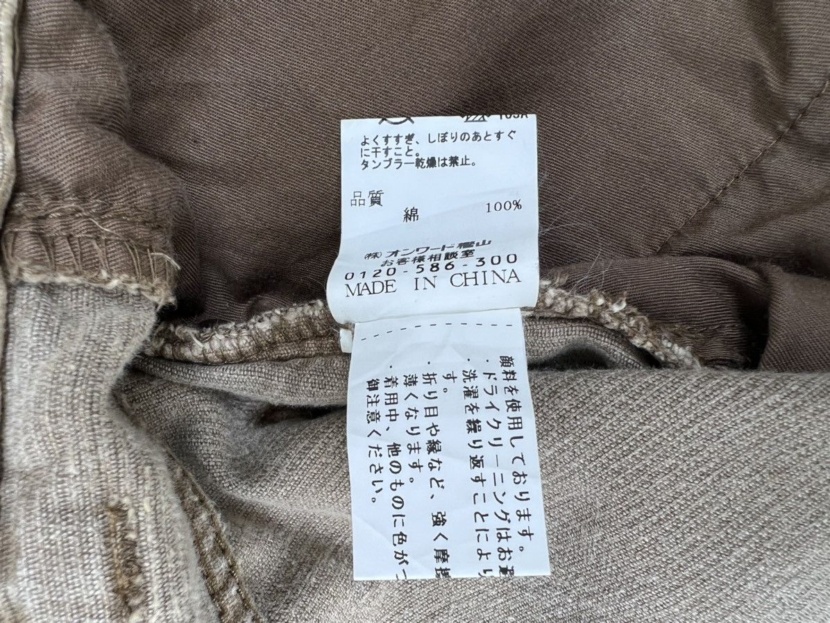 Vintage Deux Concept Labo Japan Mud Wash Cord Flare Jeans Size US 31 - 23 Thumbnail