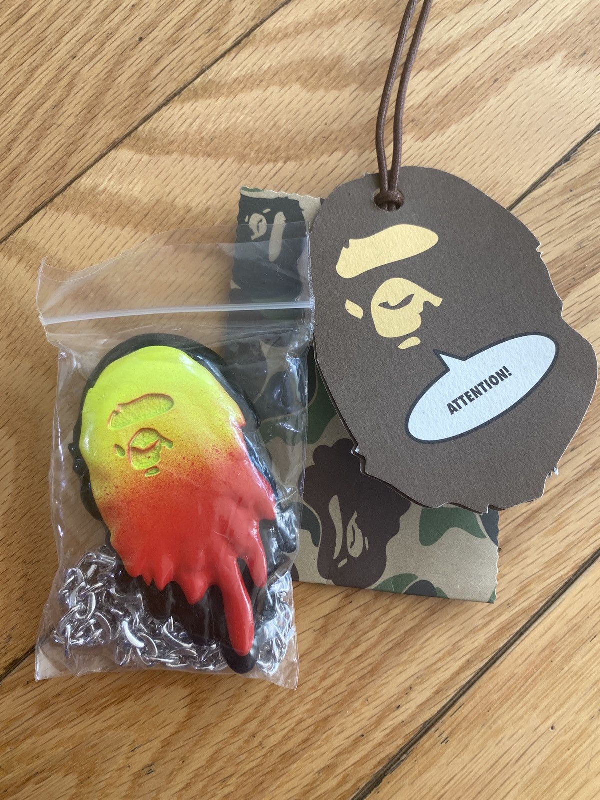 New Bape x Ambush Melting Face Necklace #2