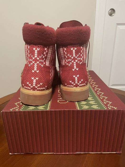 Ugly hot sale sweater timberlands