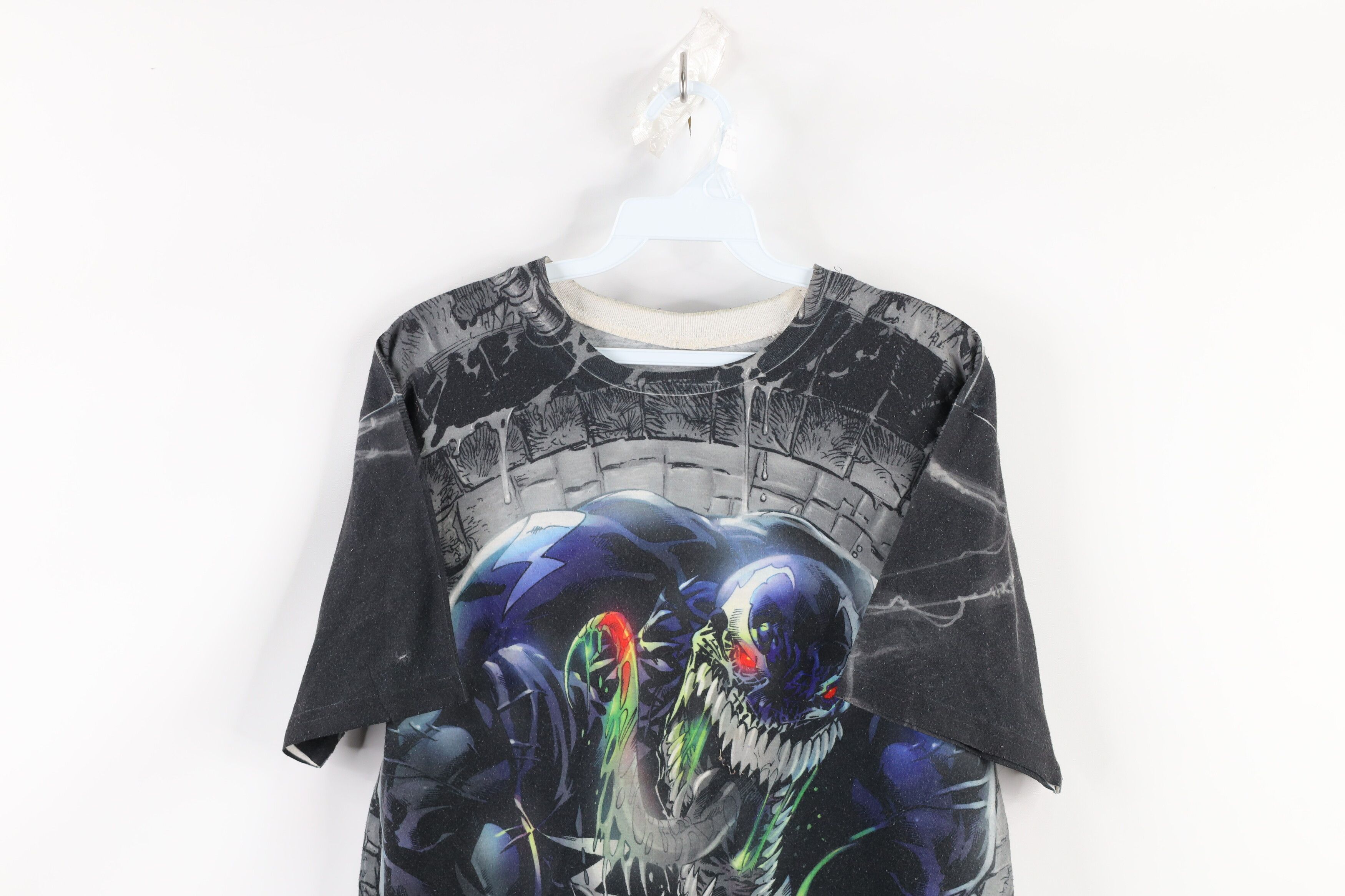 Vintage Vintage Marvel Comics Venom Spiderman All Over Print T-Shirt Size US M / EU 48-50 / 2 - 2 Preview