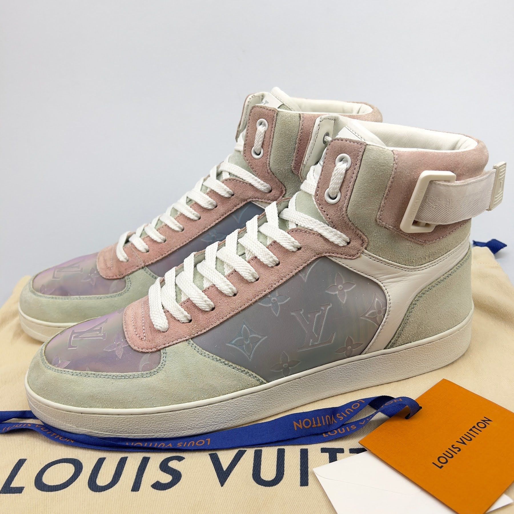 Louis Vuitton Virgil Abloh Rivoli sneakers monogram 9 LV | Grailed