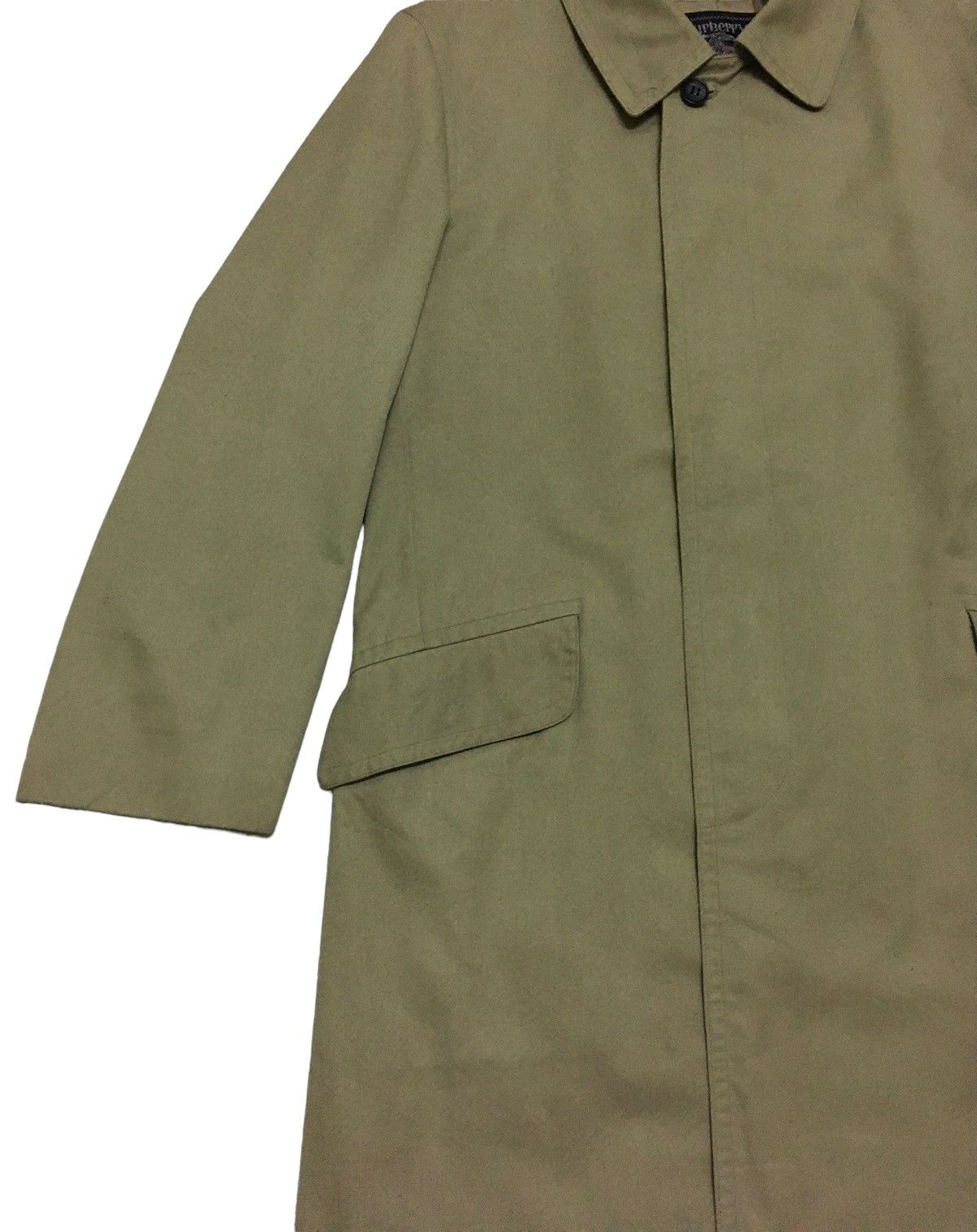 Burberry × Burberry Prorsum Rare Design Vintage Burberry's Nova Check Trench Coat 1990s Size US M / EU 48-50 / 2 - 6 Thumbnail