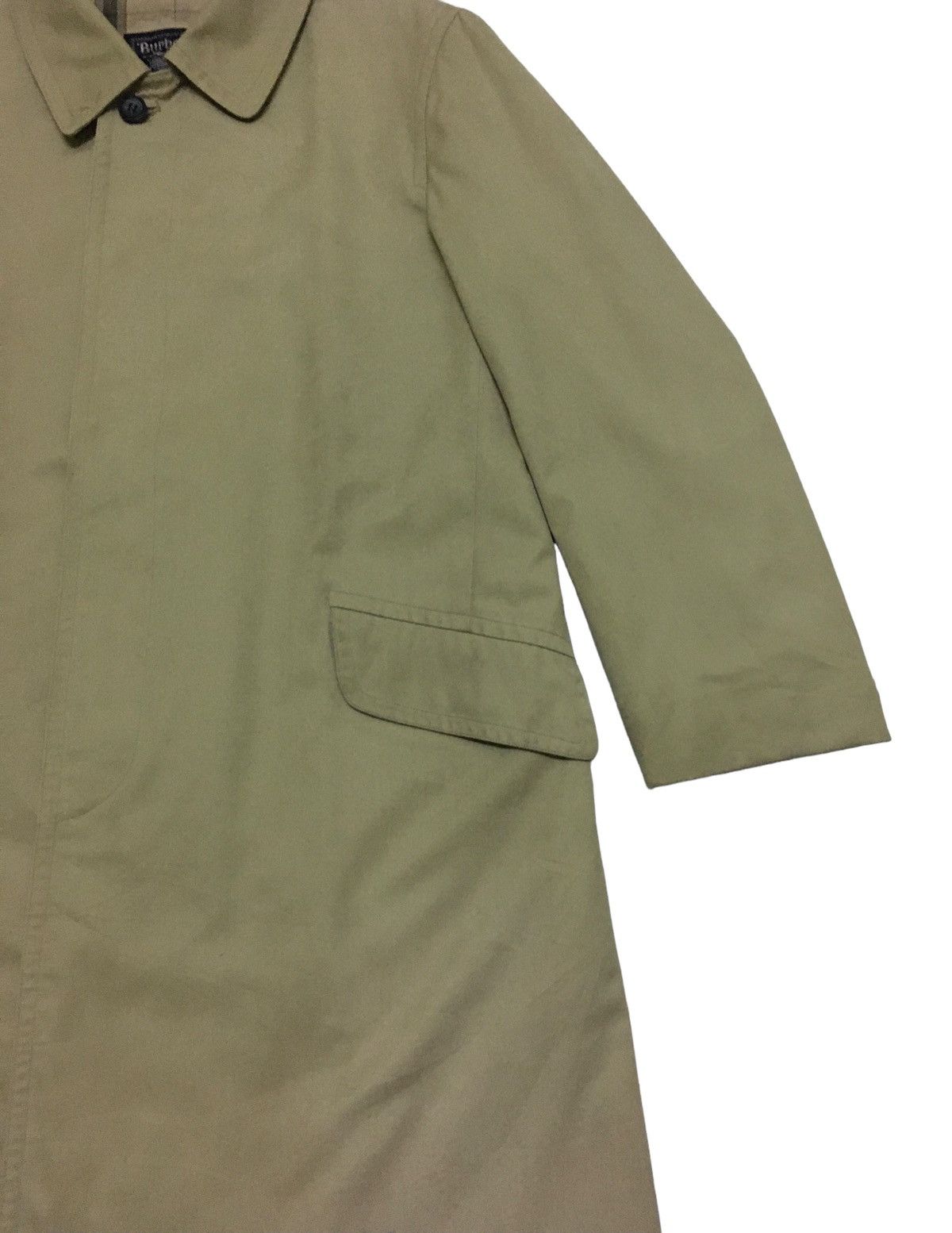 Burberry × Burberry Prorsum Rare Design Vintage Burberry's Nova Check Trench Coat 1990s Size US M / EU 48-50 / 2 - 5 Thumbnail