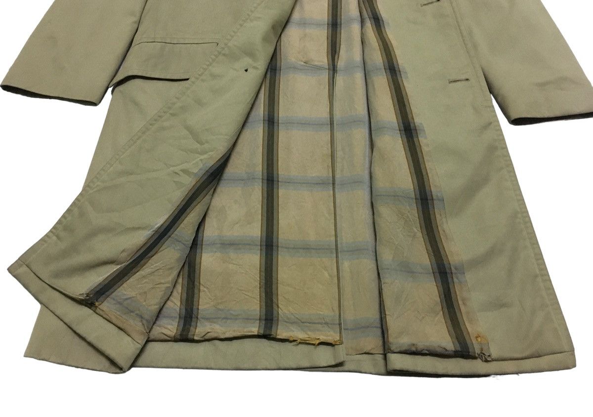 Burberry × Burberry Prorsum Rare Design Vintage Burberry's Nova Check Trench Coat 1990s Size US M / EU 48-50 / 2 - 4 Thumbnail