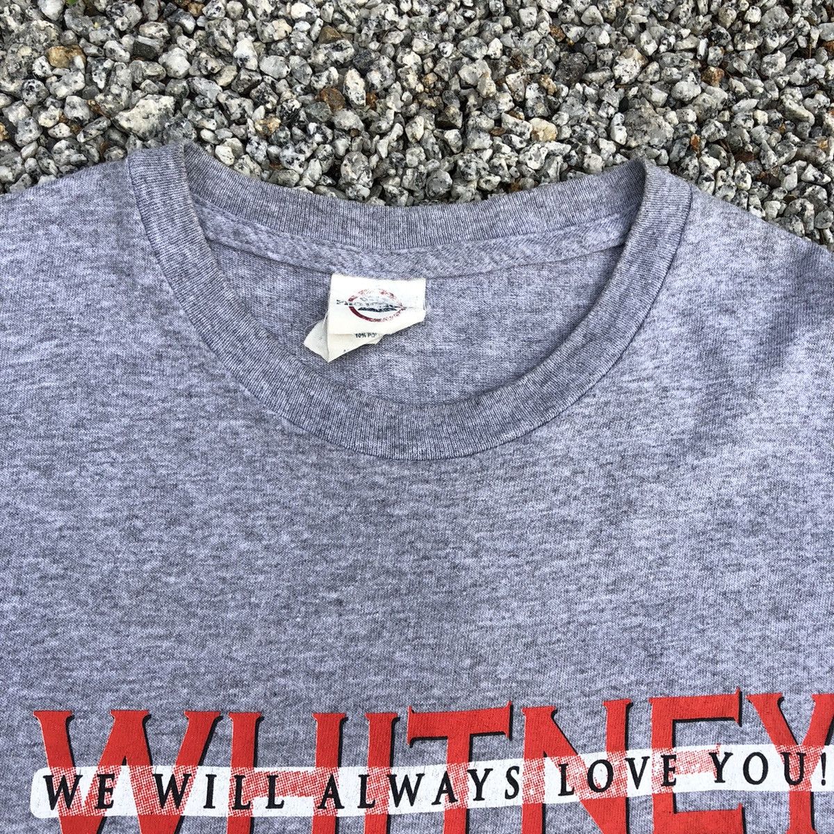 Band Tees Vintage 2012 Whitney Houston T Shirt Size US L / EU 52-54 / 3 - 4 Thumbnail