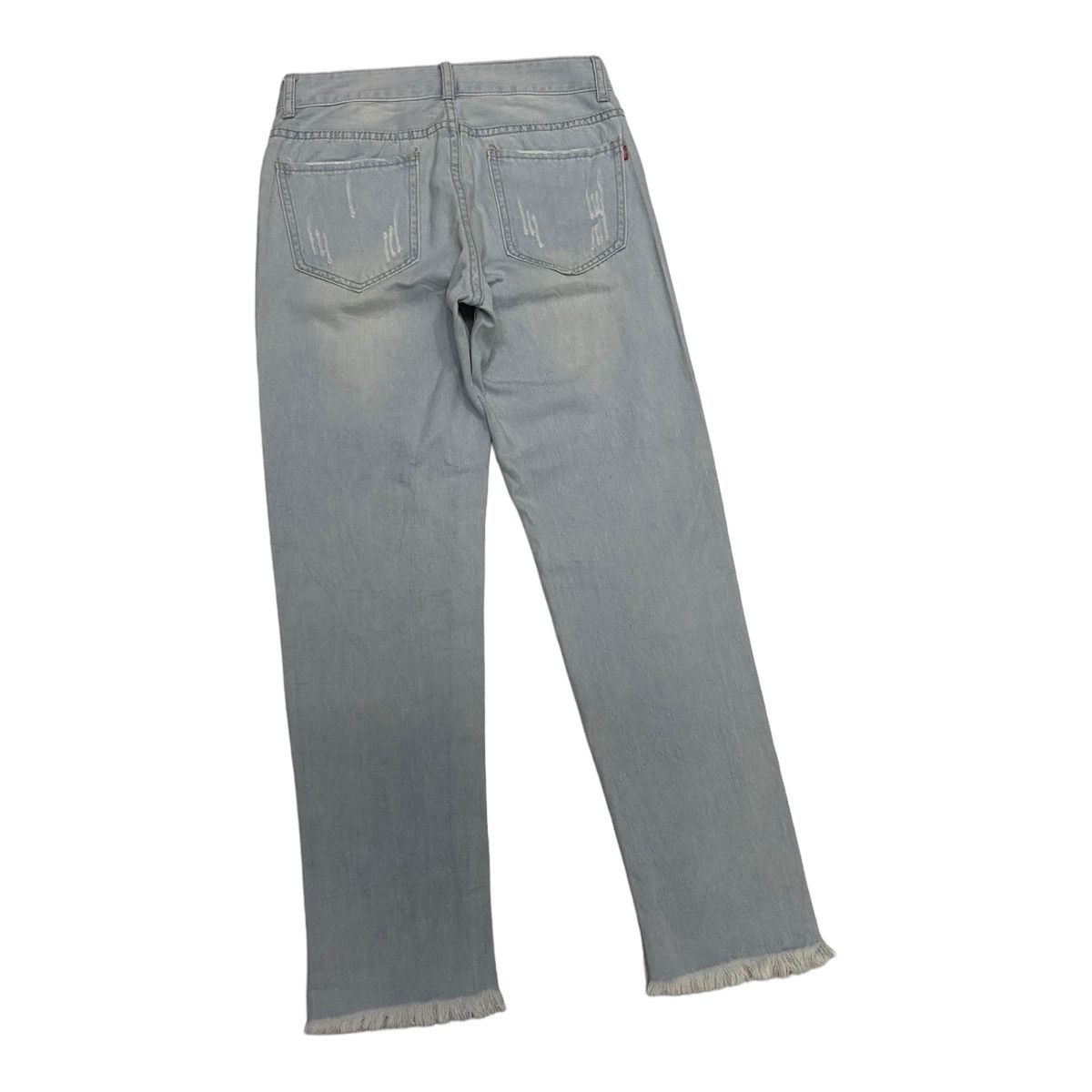 Fubu FUBU JEANS PATCHWORK DISTRESSED DENIM PANTS Size US 28 / EU 44 - 8 Thumbnail