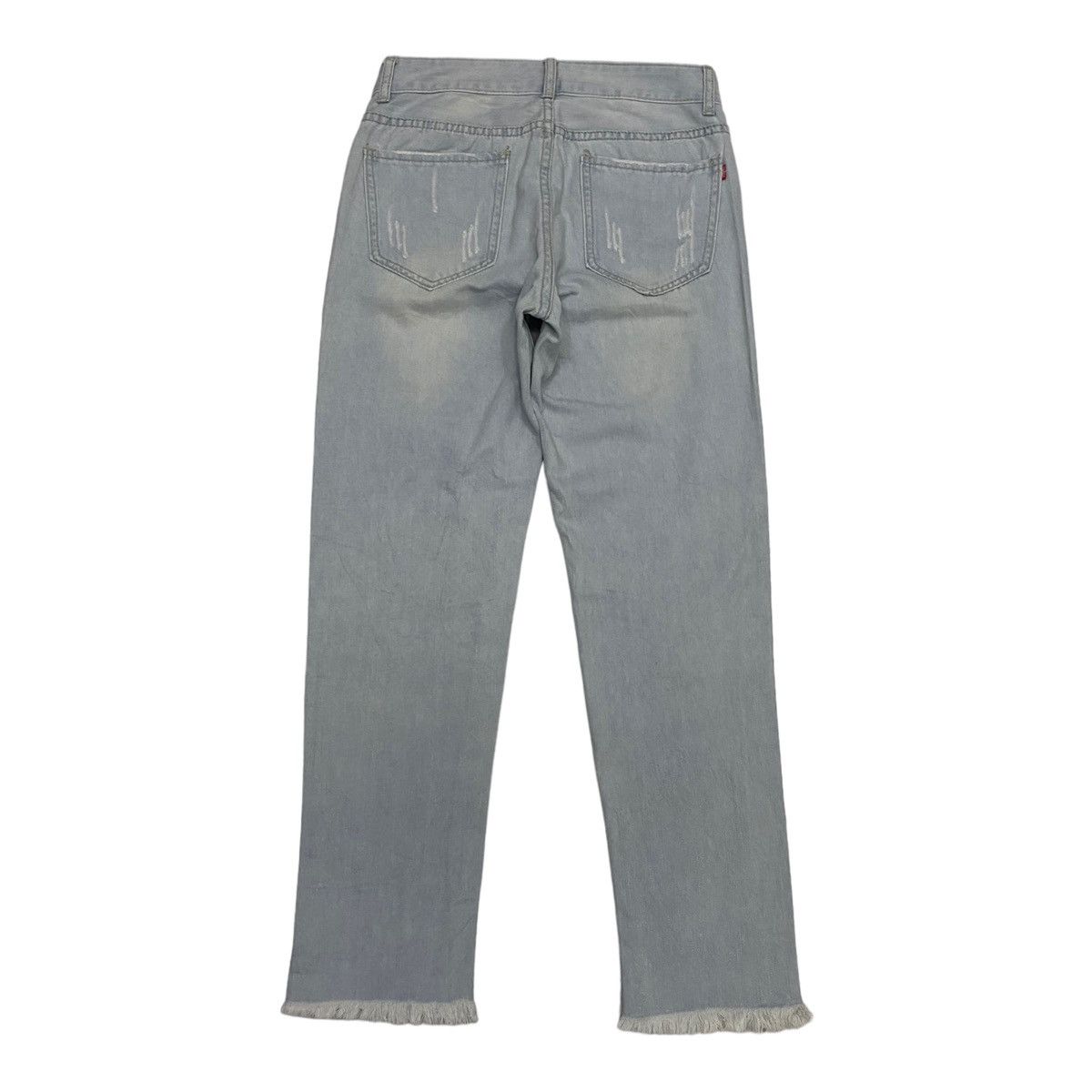 Fubu FUBU JEANS PATCHWORK DISTRESSED DENIM PANTS Size US 28 / EU 44 - 3 Thumbnail