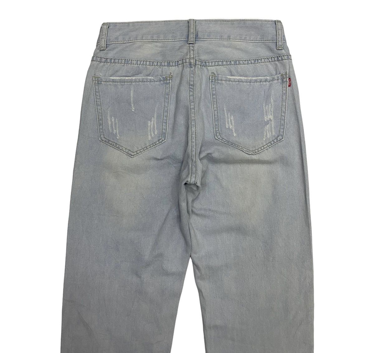 Fubu FUBU JEANS PATCHWORK DISTRESSED DENIM PANTS Size US 28 / EU 44 - 4 Thumbnail