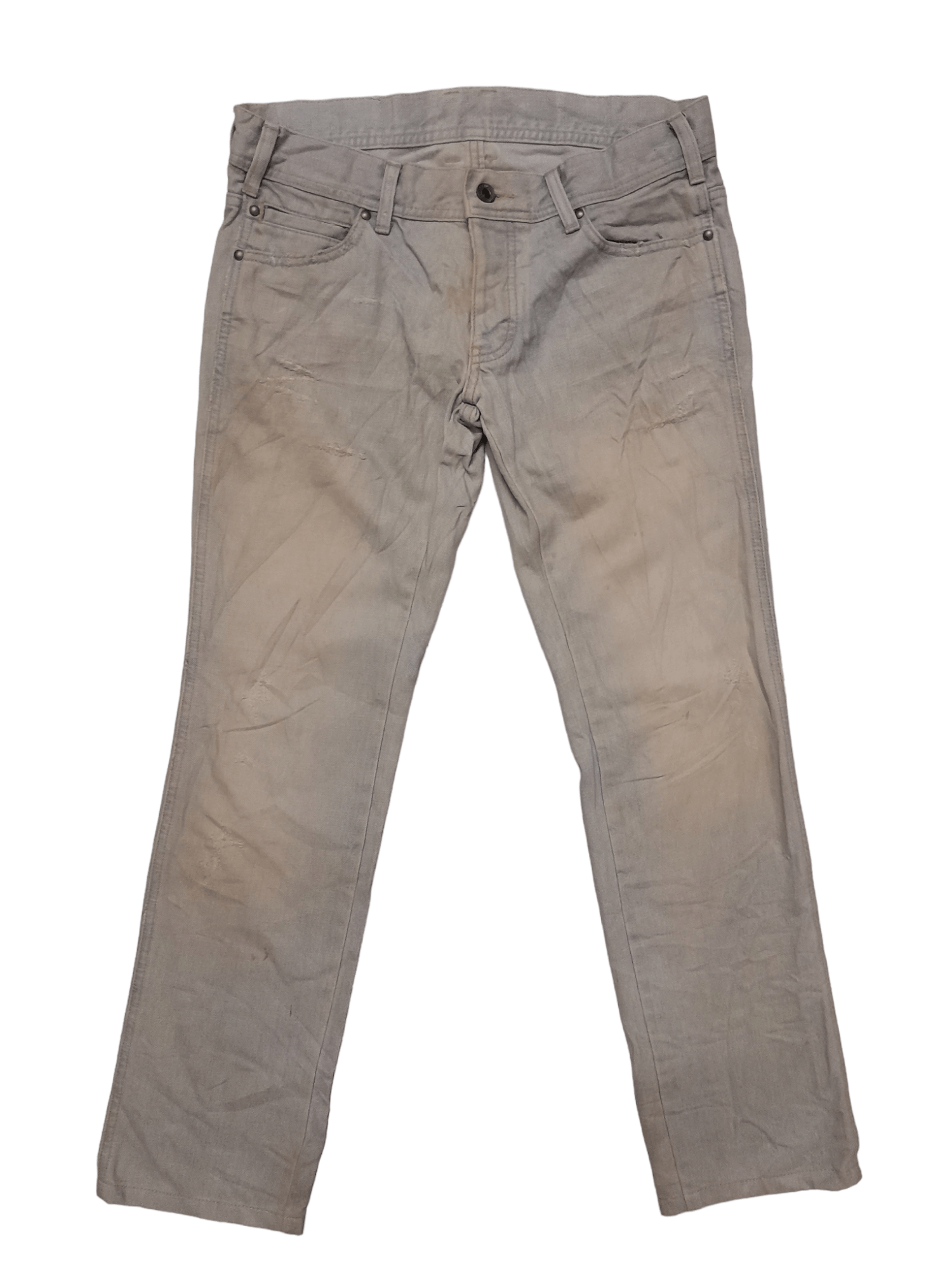 5351 POUR LES HOMMES 5351 Pour Les Hommes Distressed Denim Japan (E485) Size US 31 - 3 Thumbnail