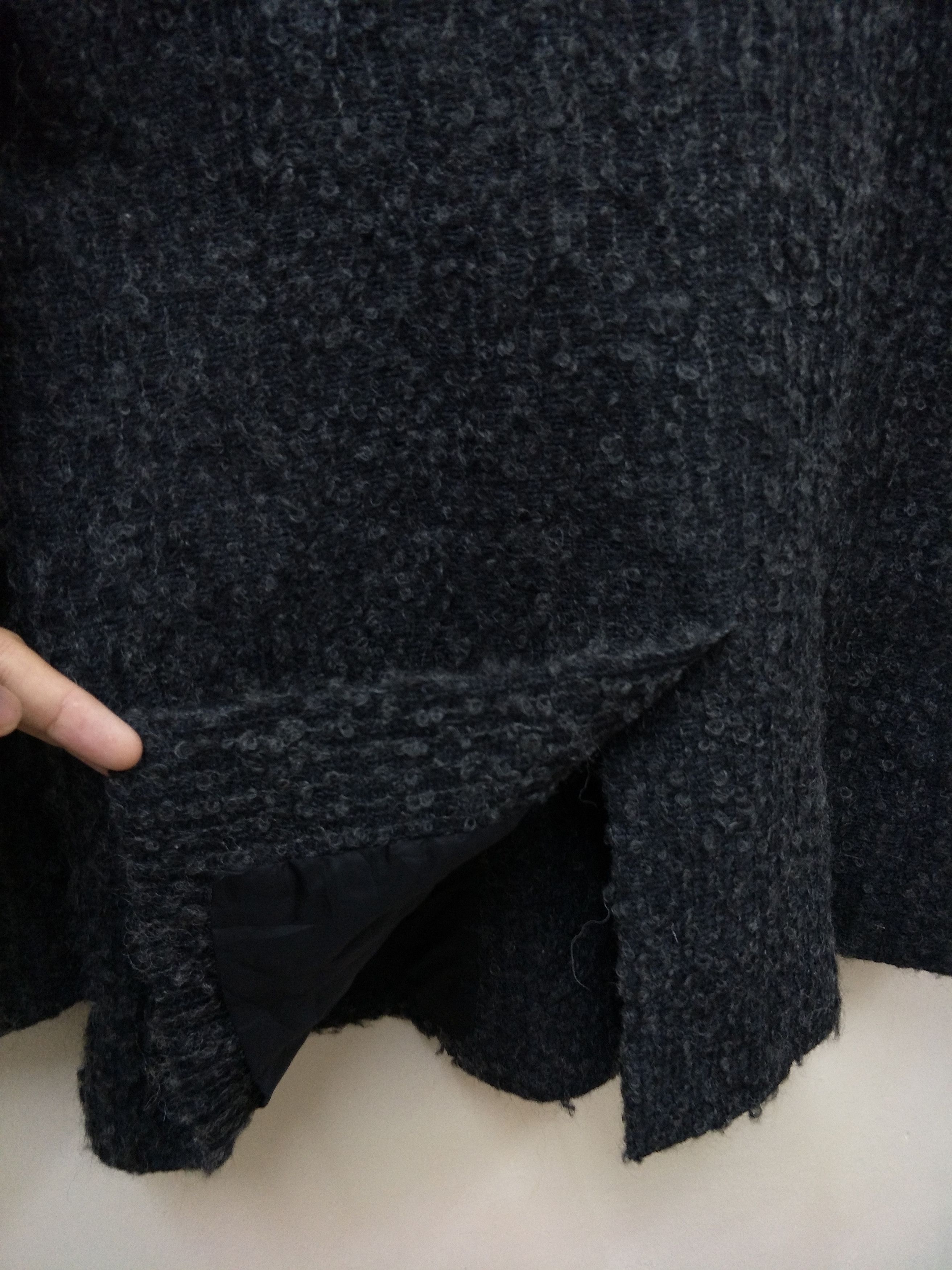 Issey Miyake Issey Miyake Mohair Hairy Double Breasted Coat Vintage Size US M / EU 48-50 / 2 - 10 Thumbnail