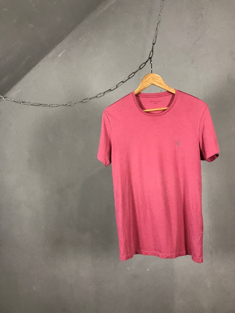 Allsaints Allsaints luxury streetwear pink tee Size US M / EU 48-50 / 2 - 1 Thumbnail