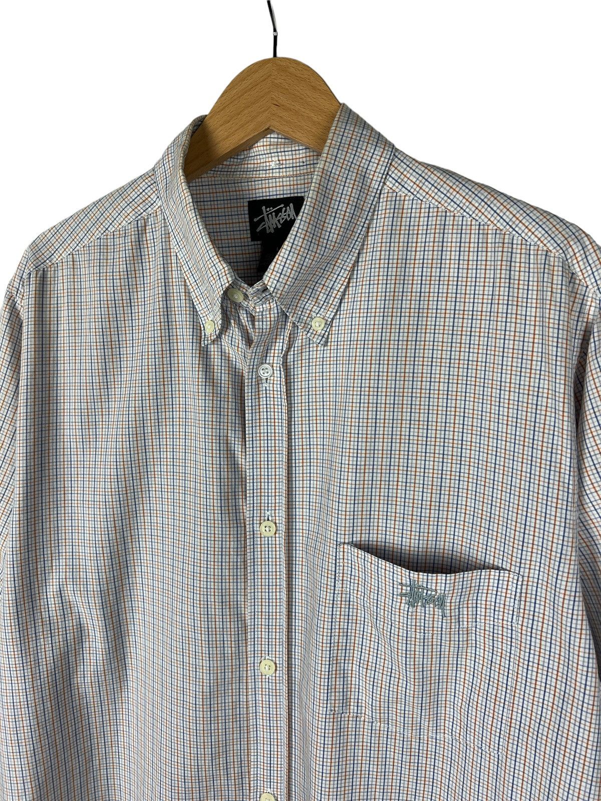 Stussy Vintage 90s Stussy Button Down Shirt Size US L / EU 52-54 / 3 - 4 Thumbnail