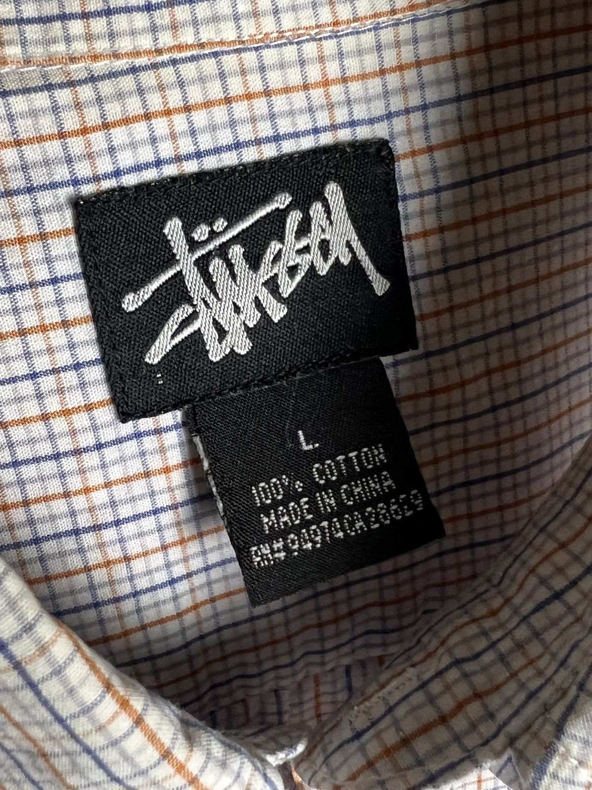 Stussy Vintage 90s Stussy Button Down Shirt Size US L / EU 52-54 / 3 - 7 Thumbnail
