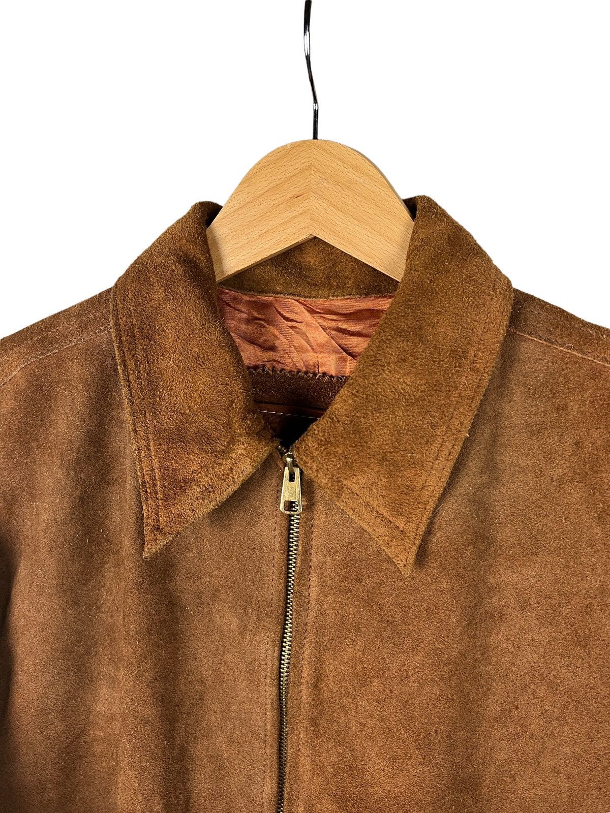 Japanese Brand Dept 🇯🇵 Fully Leather Zipper Native Jacket Size US L / EU 52-54 / 3 - 4 Thumbnail