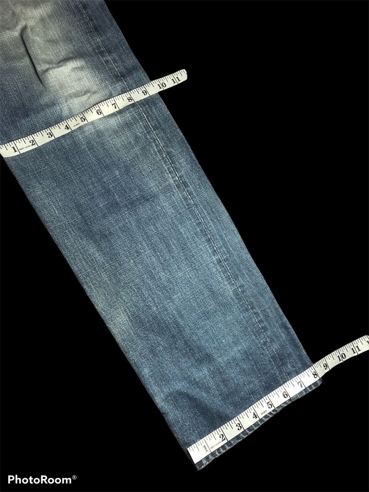 Global Work DISTRESSED SELVEDGE DENIM BY GLOBAL WORK Size US 34 / EU 50 - 9 Thumbnail