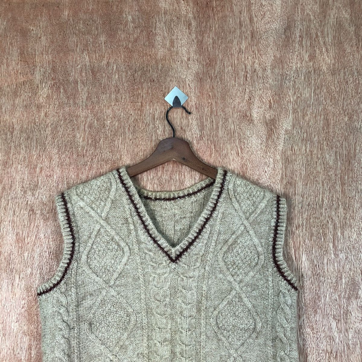 Japanese Brand Vintage Japanese Brand Brown Vest #287 Size S / US 4 / IT 40 - 2 Thumbnail