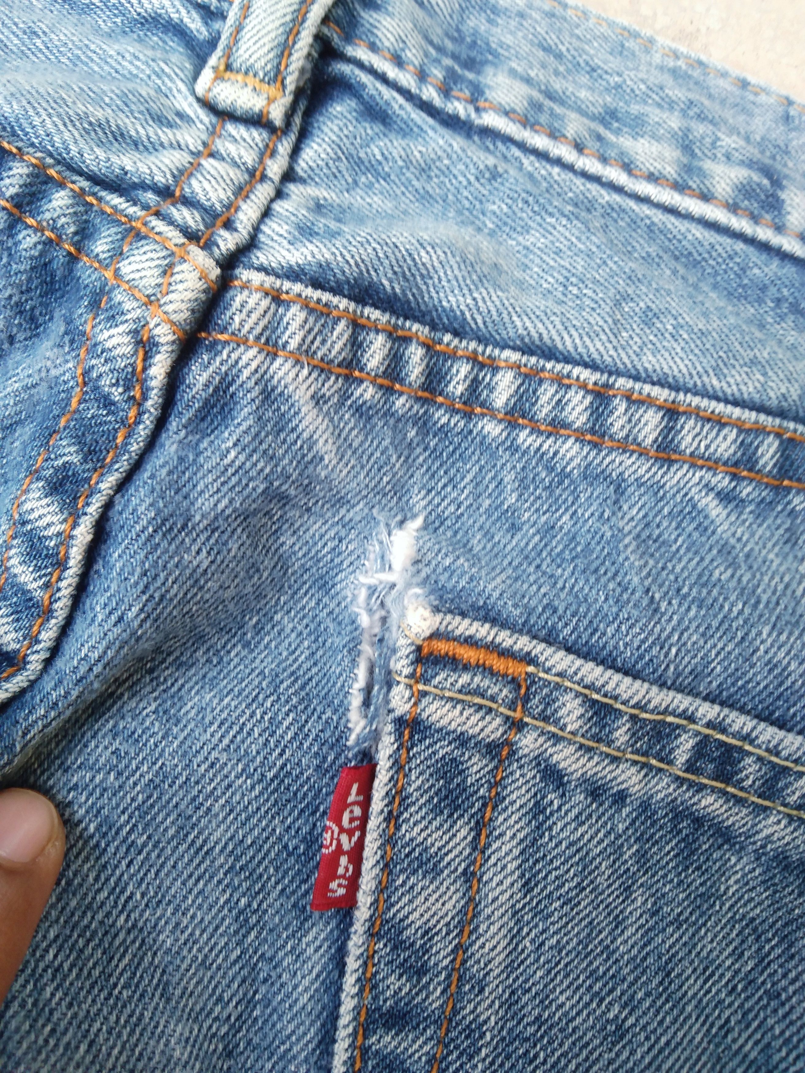 Jean × Levi's × Vintage Vintage Levis 505 Straight Leg Light Blue Jeans 38x30 Size US 38 / EU 54 - 4 Thumbnail