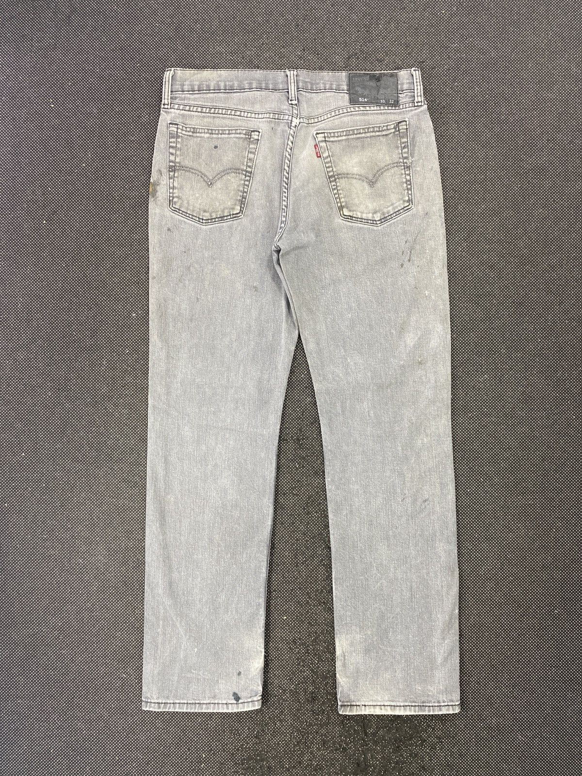 Jean × Levi's × Vintage VINTAGE LEVIS 514 DISTRESSED FADED GREY JEANS-J397 Size US 33 - 3 Thumbnail