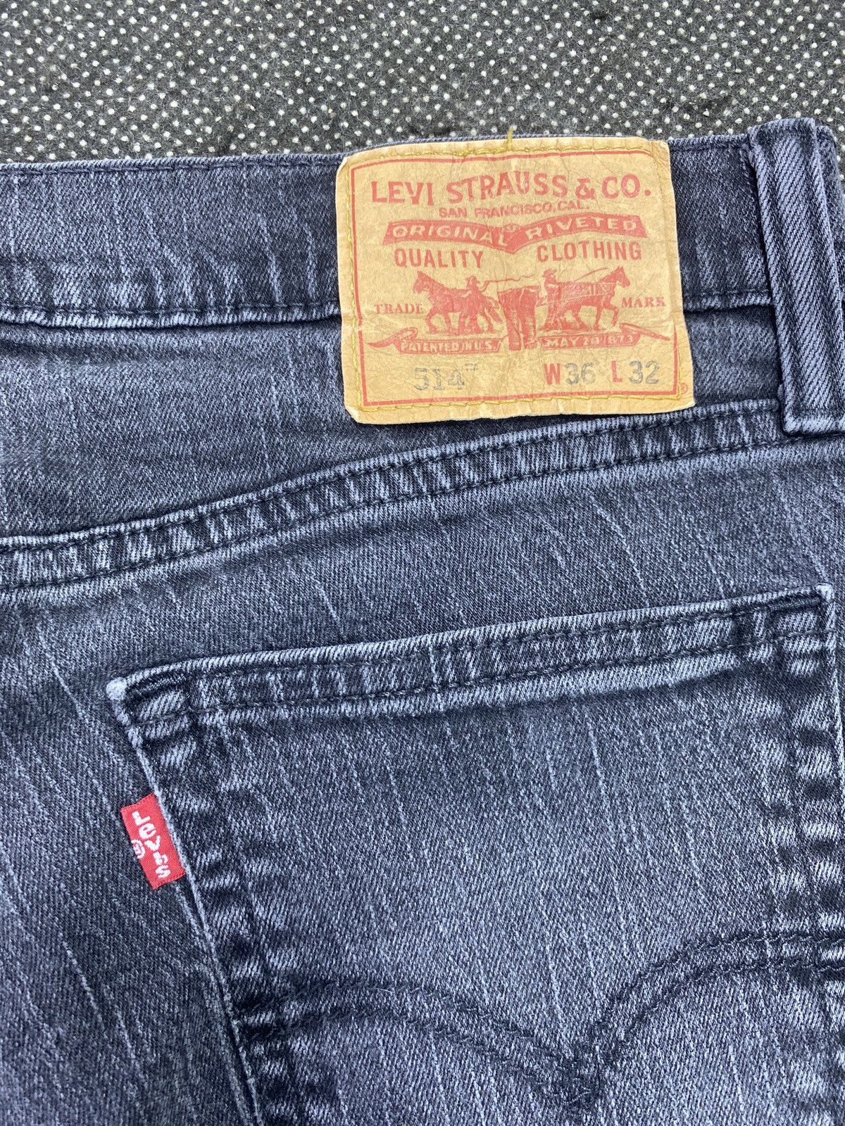 Jean × Levi's × Vintage VINTAGE LEVIS 514 BLACK JEANS-J395 Size US 36 / EU 52 - 10 Thumbnail