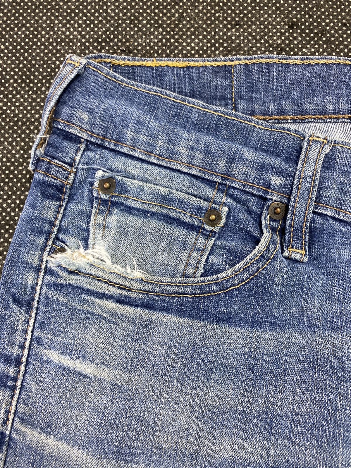 Jean × Levi's × Vintage VINTAGE LEVIS 514 BLUE WASH JEANS 30x32-J394 Size US 30 / EU 46 - 5 Thumbnail
