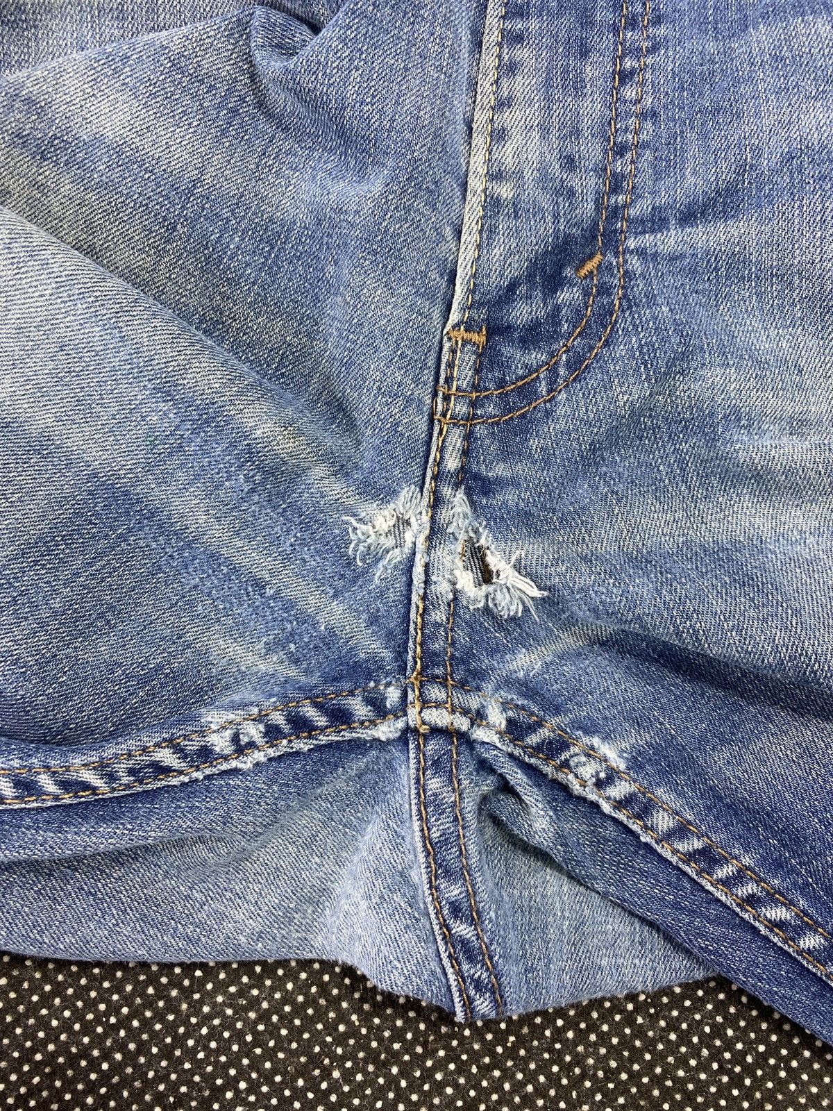 Jean × Levi's × Vintage VINTAGE LEVIS 514 BLUE WASH JEANS 30x32-J394 Size US 30 / EU 46 - 11 Thumbnail
