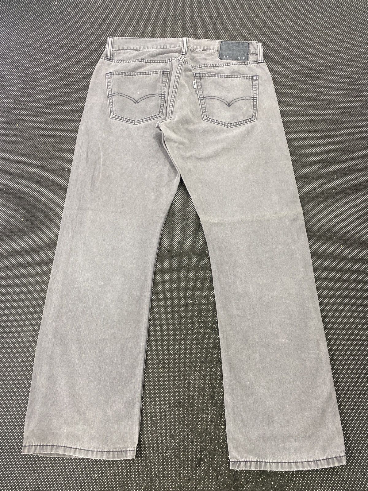 Jean × Levi's × Vintage VINTAGE LEVIS 514 WHITE TAB GREY DENIM-J398 Size US 33 - 4 Thumbnail