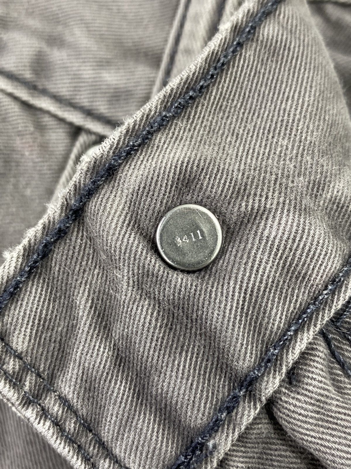 Jean × Levi's × Vintage VINTAGE LEVIS 514 WHITE TAB GREY DENIM-J398 Size US 33 - 6 Thumbnail