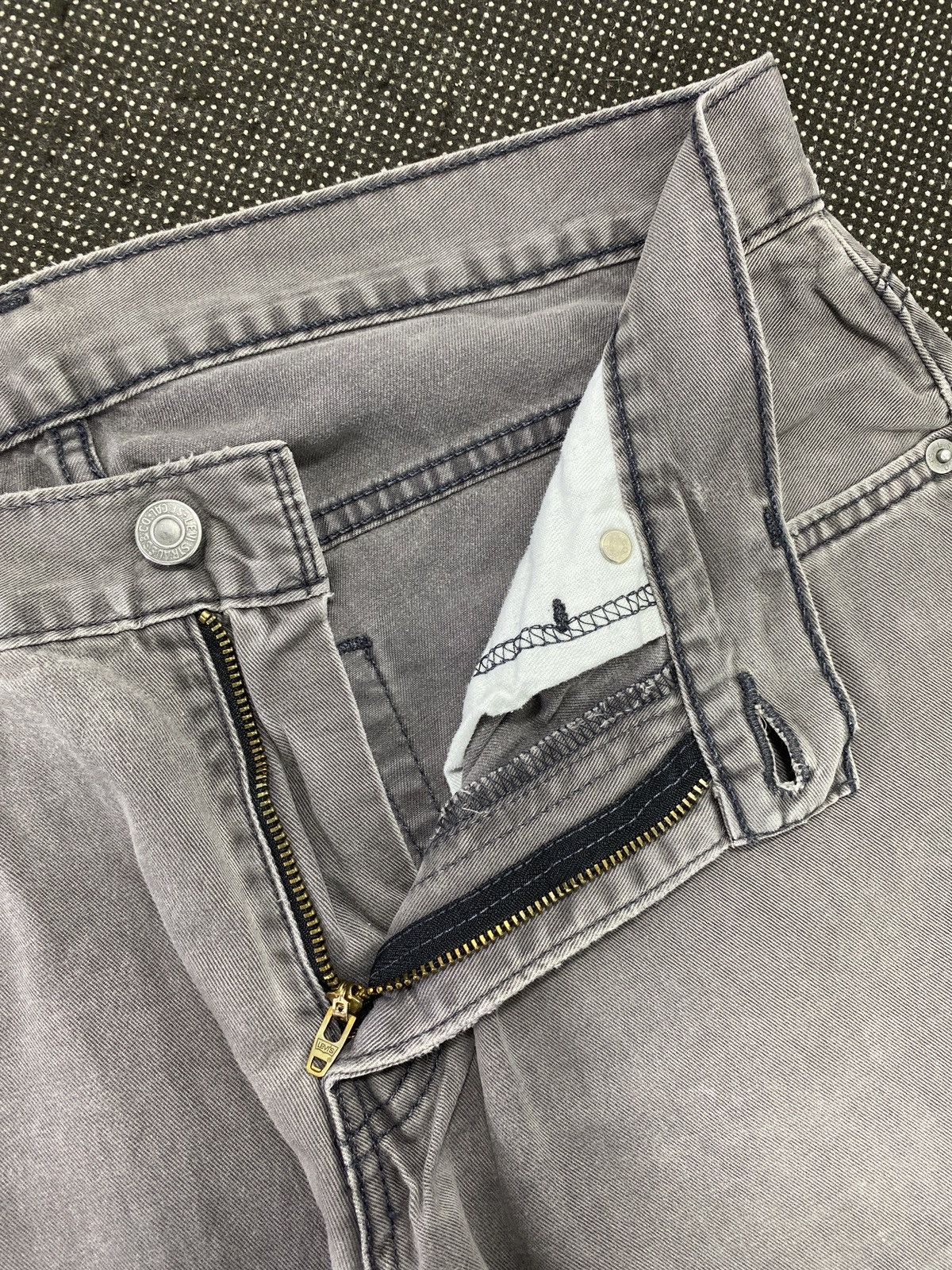 Jean × Levi's × Vintage VINTAGE LEVIS 514 WHITE TAB GREY DENIM-J398 Size US 33 - 5 Thumbnail