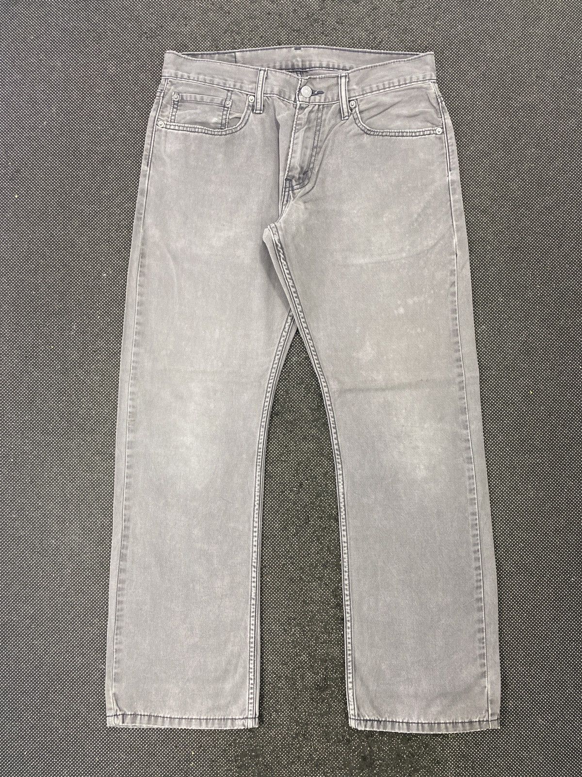 Jean × Levi's × Vintage VINTAGE LEVIS 514 WHITE TAB GREY DENIM-J398 Size US 33 - 1 Thumbnail