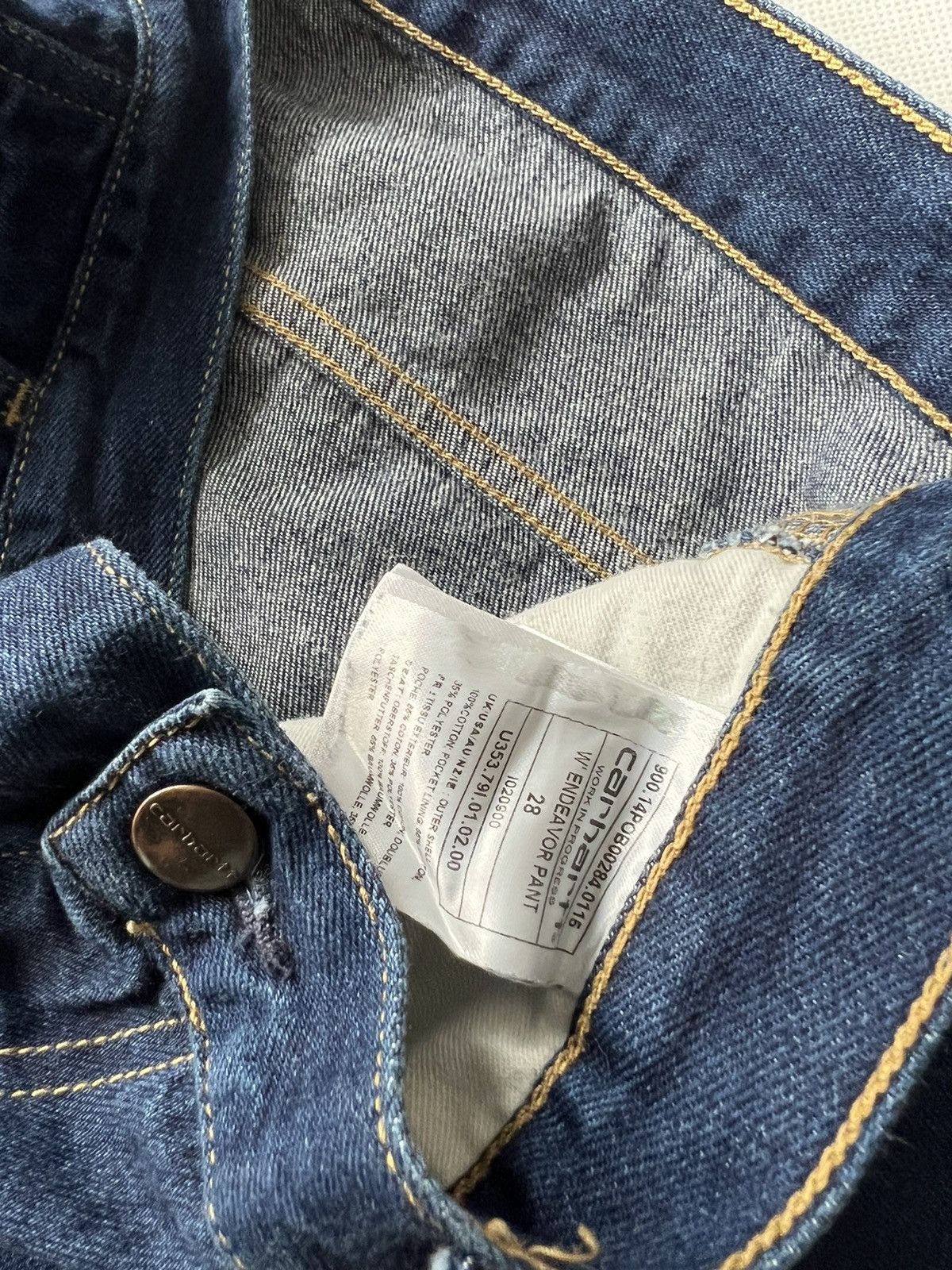 Carhartt × Carhartt Wip CARHARTT VINTAGE ENDEAVOR PANTS Size US 28 / EU 44 - 6 Thumbnail