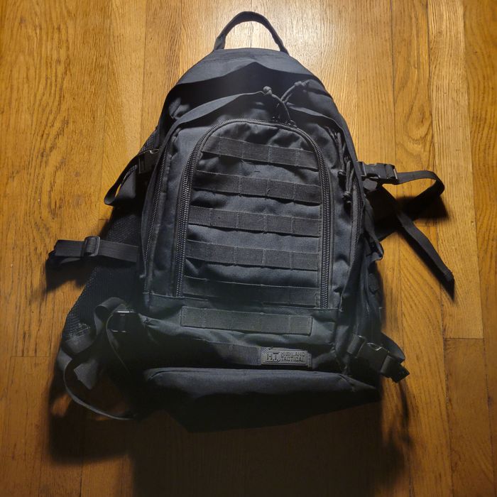 Military Highland Tactical rumble heavy black backpack Grailed
