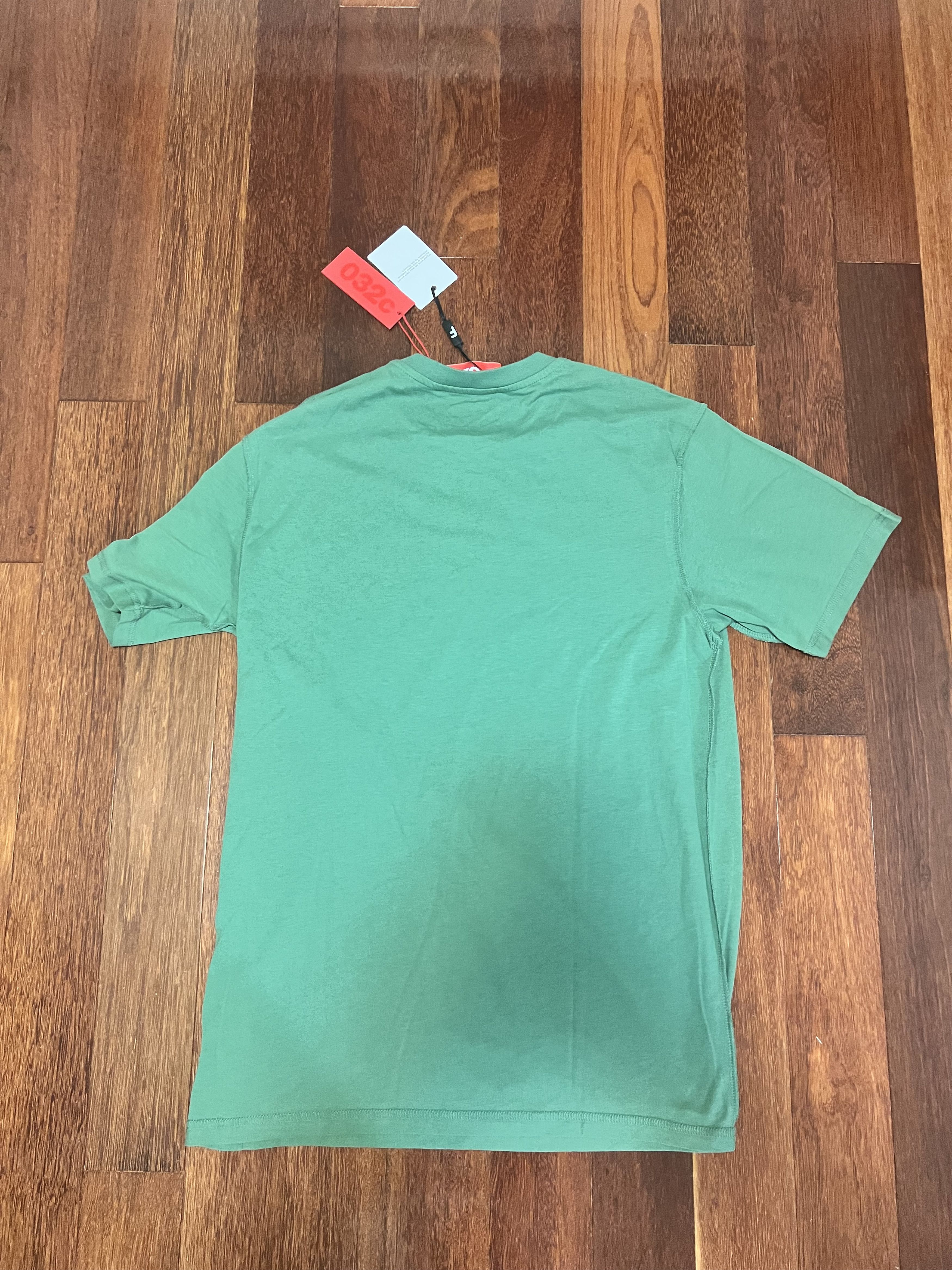032c 💚 032c Embroidered Workshop Logo Green Tee NEW Size US L / EU 52-54 / 3 - 2 Thumbnail
