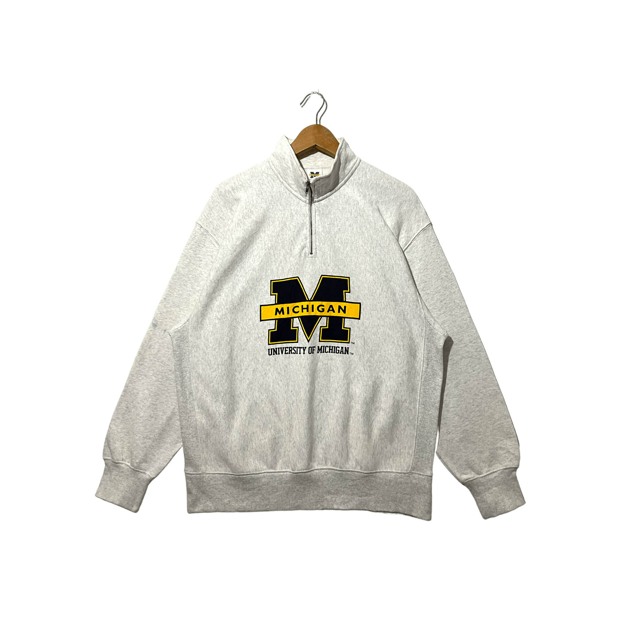 Vintage Vintage Rare University Of Michigan Big Logo Sweatshirt Size US L / EU 52-54 / 3 - 9 Thumbnail