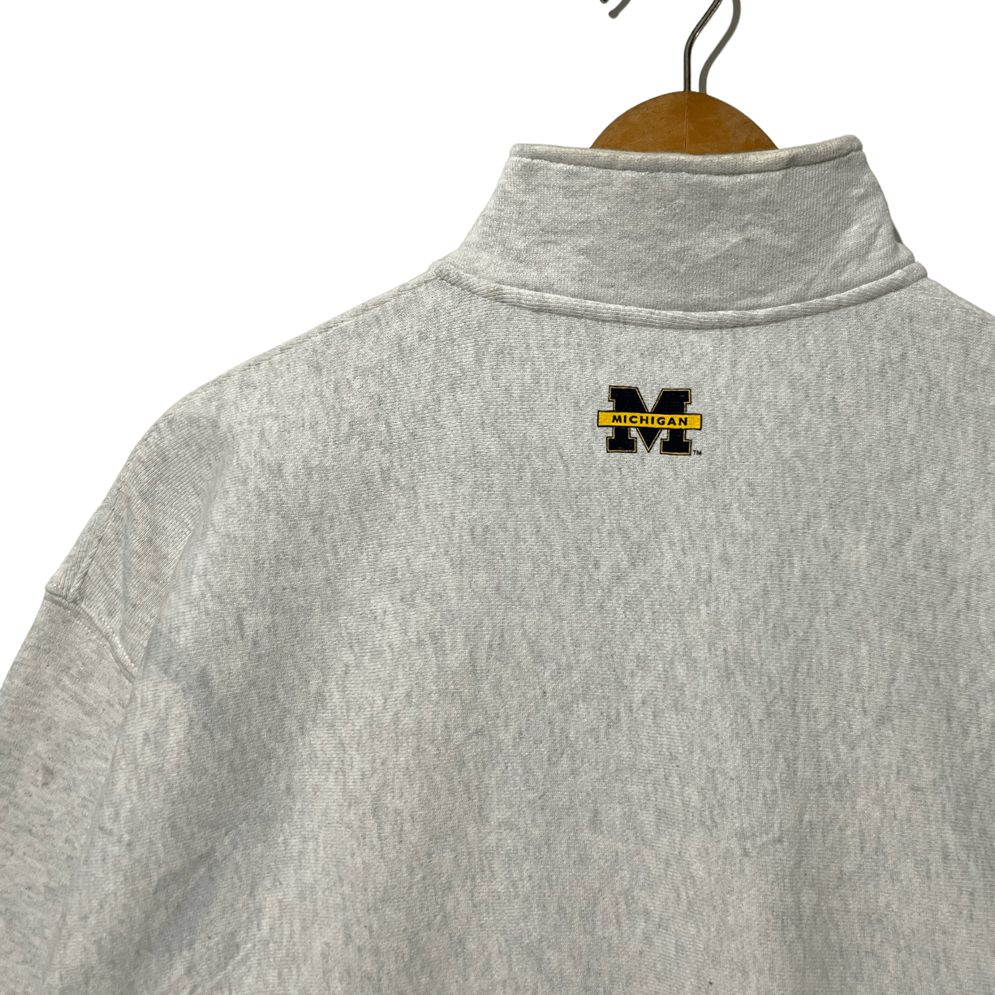 Vintage Vintage Rare University Of Michigan Big Logo Sweatshirt Size US L / EU 52-54 / 3 - 8 Thumbnail