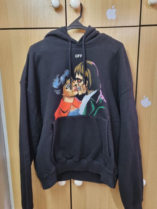 Off White Off White 19SS Vampire Kiss Graphic Hoodie Grailed