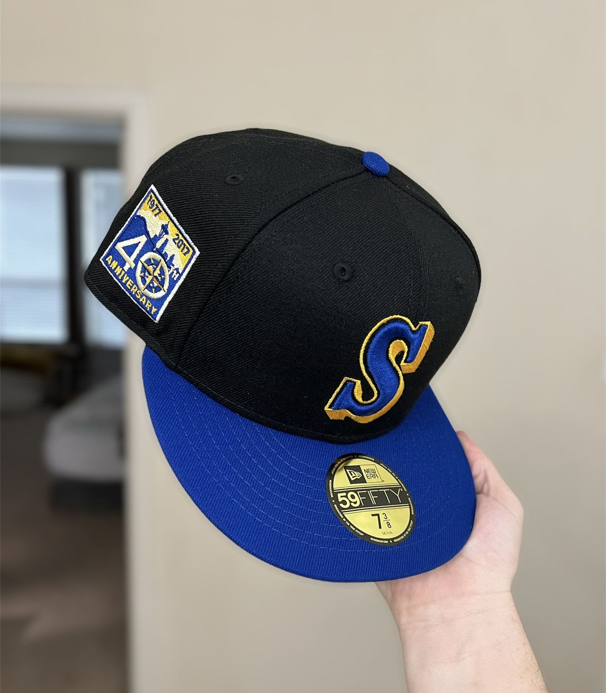 Patch New Era 30e Anniversaire Seattle Mariners - 59Fifty, Taille 7 1/4