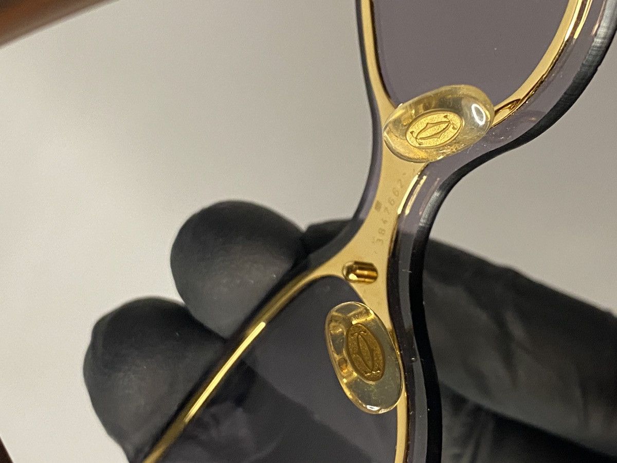 Cartier 🔴 RARE 🔴 Cartier sunglasses glasses unisex Size ONE SIZE - 9 Thumbnail