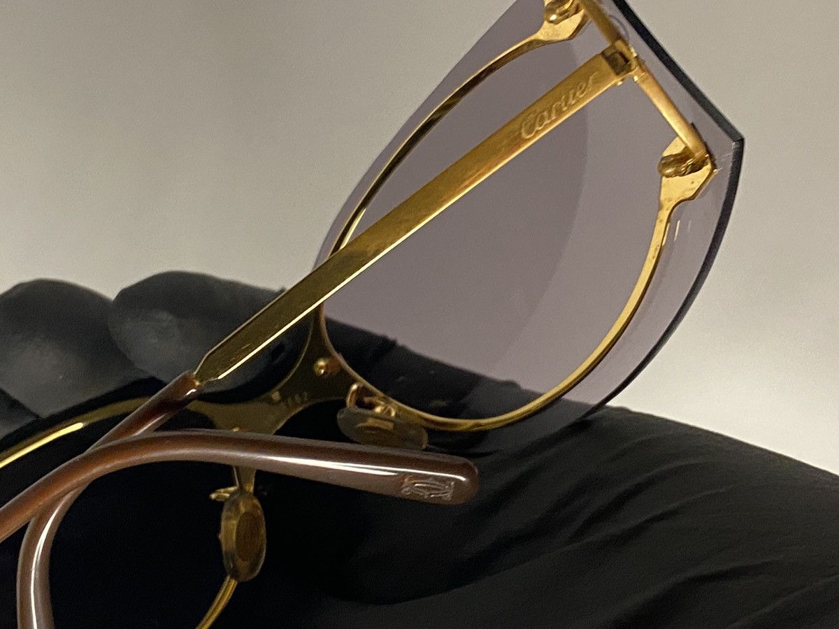 Cartier 🔴 RARE 🔴 Cartier sunglasses glasses unisex Size ONE SIZE - 10 Thumbnail