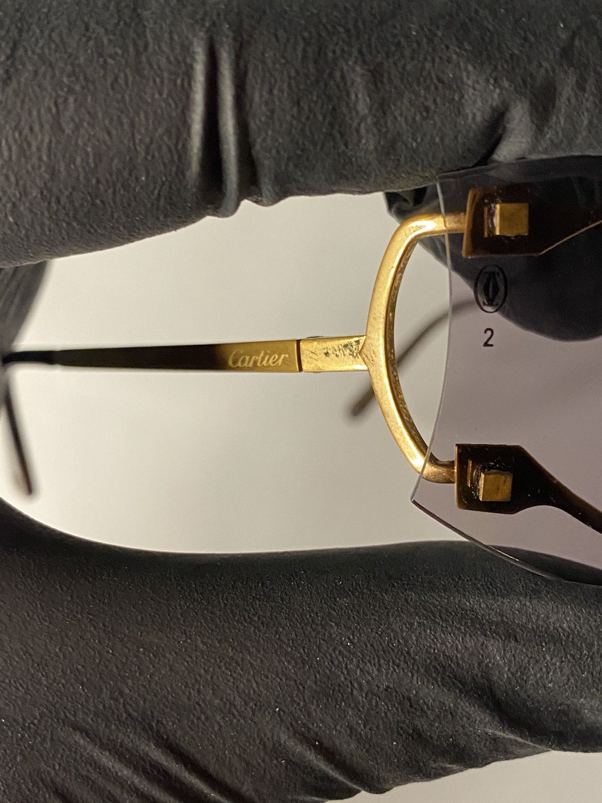 Cartier 🔴 RARE 🔴 Cartier sunglasses glasses unisex Size ONE SIZE - 12 Thumbnail