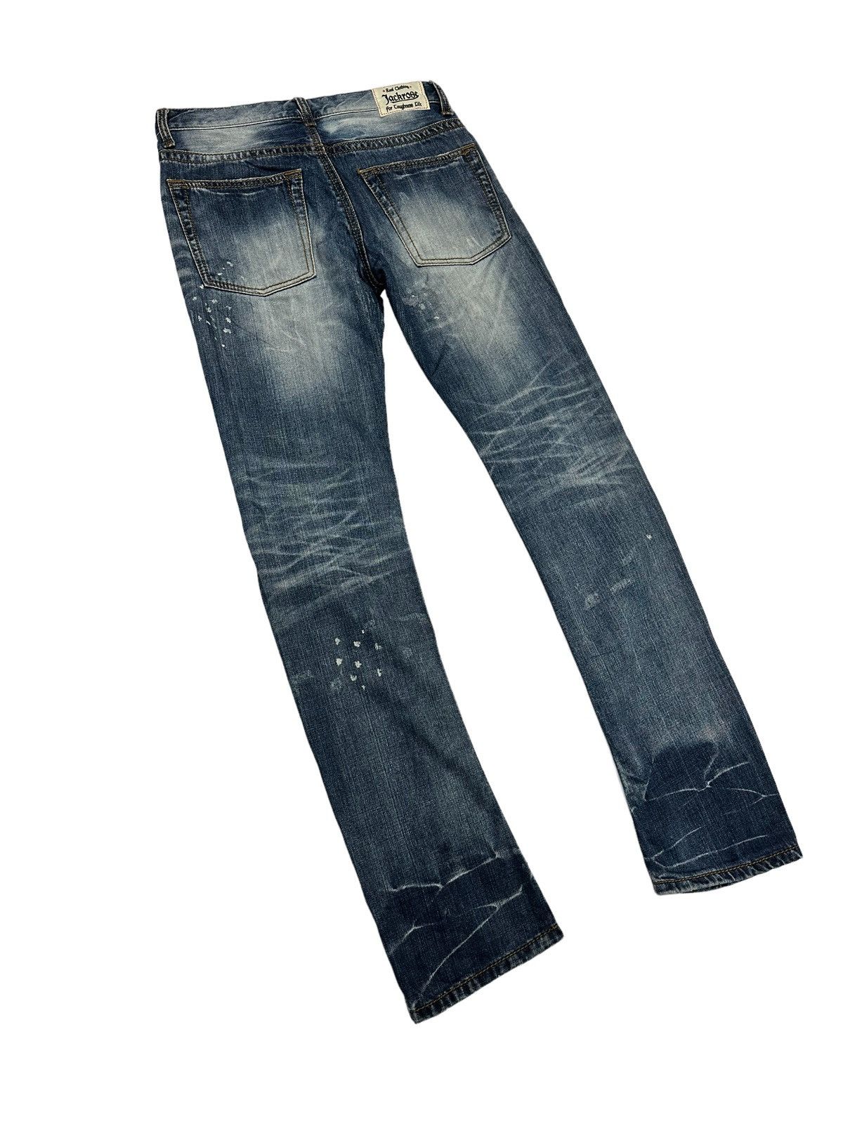 Beauty Beast × Hysteric Glamour × JACKROSE 💥BEST OFFER💥Rare JACK ROSE Distressed Slim Jeans Size US 30 / EU 46 - 7 Thumbnail