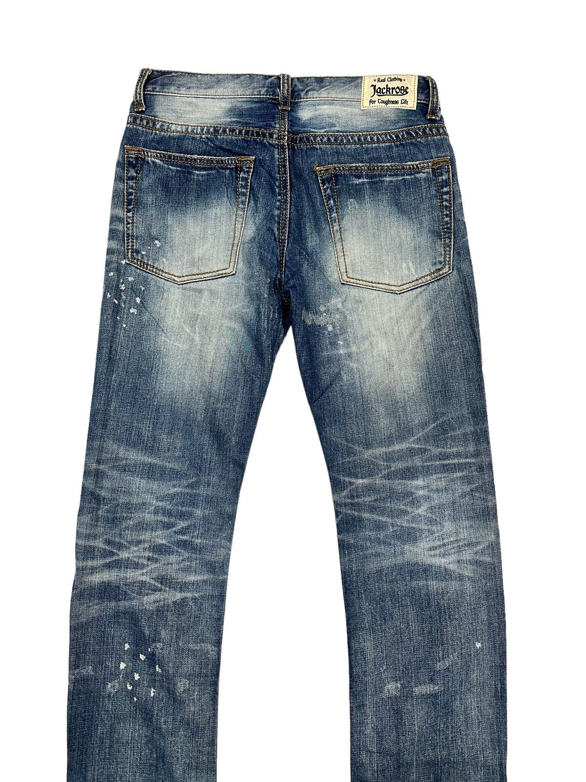 Beauty Beast × Hysteric Glamour × JACKROSE 💥BEST OFFER💥Rare JACK ROSE Distressed Slim Jeans Size US 30 / EU 46 - 8 Thumbnail