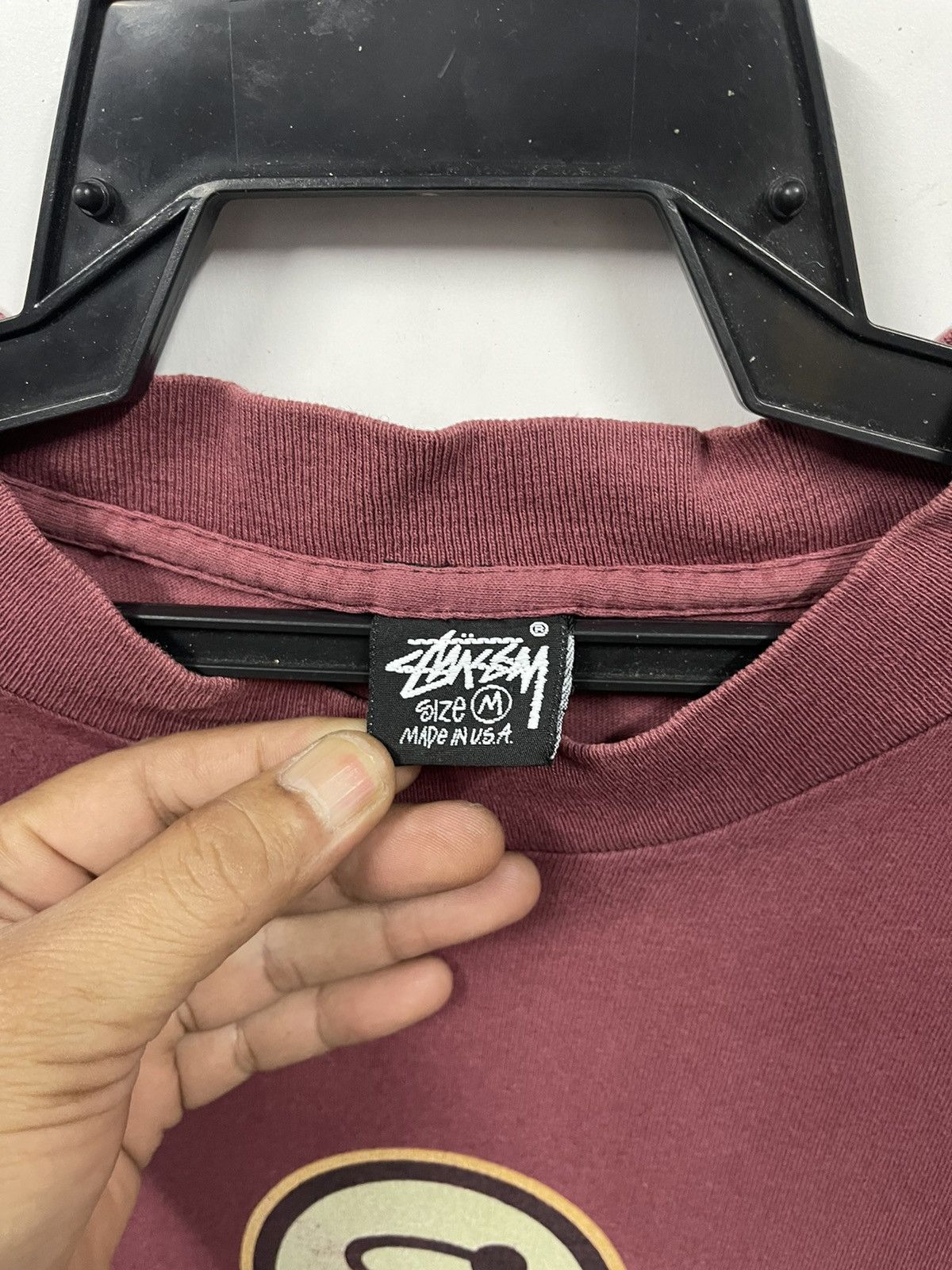 Stussy Vintage 80s Stussy Classic Logo Faded Tee Size US M / EU 48-50 / 2 - 4 Thumbnail