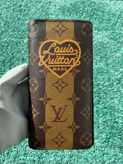 Louis Vuitton x Nigo Horizon Earphones Case Monogram Stripes Brown